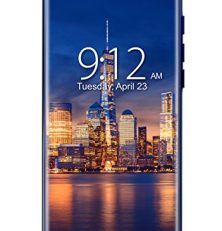 NUU Mobile G3-64GB/4GB RAM-Unlocked Smartphone-Sapphire Blue-1-YEAR US Warranty