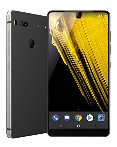 Essential Phone in Halo Gray – 128 GB Unlocked Titanium and Ceramic phone with Edge-to-Edge Display Essential Phone in Halo Gray – 128 GB Unlocked Titanium and Ceramic phone with Edge-to-Edge Display