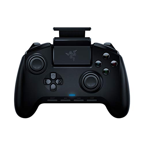 Razer Raiju Mobile: Ergonomic Multi-Function Button Layout – Hair Trigger Mode – Adjustable Phone Mount – Mobile Gaming Controller for Android Razer Raiju Mobile: Ergonomic Multi-Function Button Layout – Hair Trigger Mode – Adjustable Phone Mount – Mobile Gaming Controller for Android