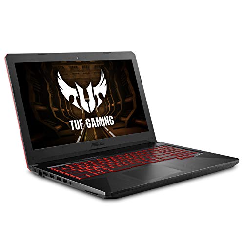 ASUS FX504 Thin & Light TUF Gaming Laptop, 15.6” Full HD, 8th Gen Intel Core i7-8750H Processor, GeForce GTX 1050 Ti, 8GB DDR4, 256GB M.2 SSD, Gigabit WiFi, Windows 10 – FX504GE-ES72 ASUS FX504 Thin & Light TUF Gaming Laptop, 15.6” Full HD, 8th Gen Intel Core i7-8750H Processor, GeForce GTX 1050 Ti, 8GB DDR4, 256GB M.2 SSD, Gigabit WiFi, Windows 10 – FX504GE-ES72