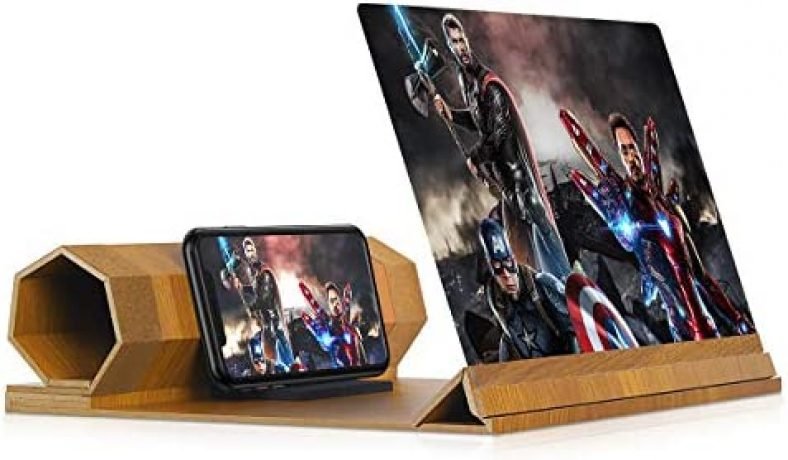 12’’ Screen Magnifier for Smartphone – Mobile Phone 3D Magnifier Projector Screen for Movies, Videos, and Gaming – Foldable Phone Stand with Screen Amplifier – Compatible with All Smartphones 12’’ Screen Magnifier for Smartphone – Mobile Phone 3D Magnifier Projector Screen for Movies, Videos, and Gaming – Foldable Phone Stand with Screen Amplifier – Compatible with All Smartphones