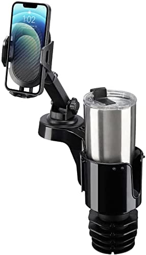 JoyTutus Cup Holder Phone Mount for Car, Car Cup Holder Cellphone Holder for Car, Large Car Cup Holder Adapter Long Arm with 360° Rotation, Compatible with iPhone, Samsung & All Smartphones JoyTutus Cup Holder Phone Mount for Car, Car Cup Holder Cellphone Holder for Car, Large Car Cup Holder Adapter Long Arm with 360° Rotation, Compatible with iPhone, Samsung & All Smartphones