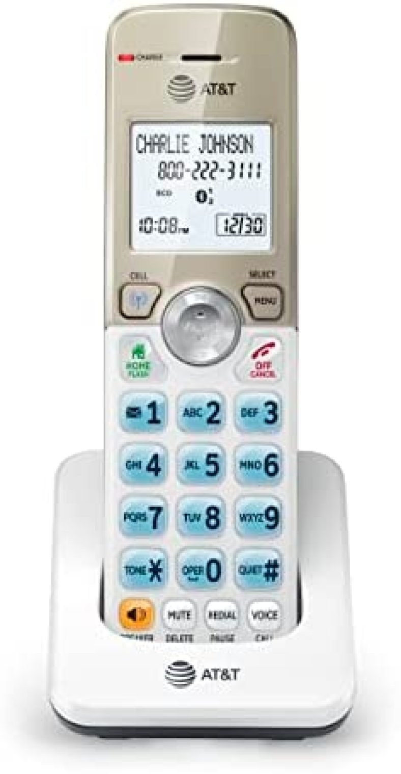 AT&T DL70019 Accessory Handset for DL72x19 Phone with Bluetooth Connect to Cell, Call Blocking, 1.8″ Backlit Screen, Big Buttons, intercom, and Unsurpassed Range AT&T DL70019 Accessory Handset for DL72x19 Phone with Bluetooth Connect to Cell, Call Blocking, 1.8″ Backlit Screen, Big Buttons, intercom, and Unsurpassed Range