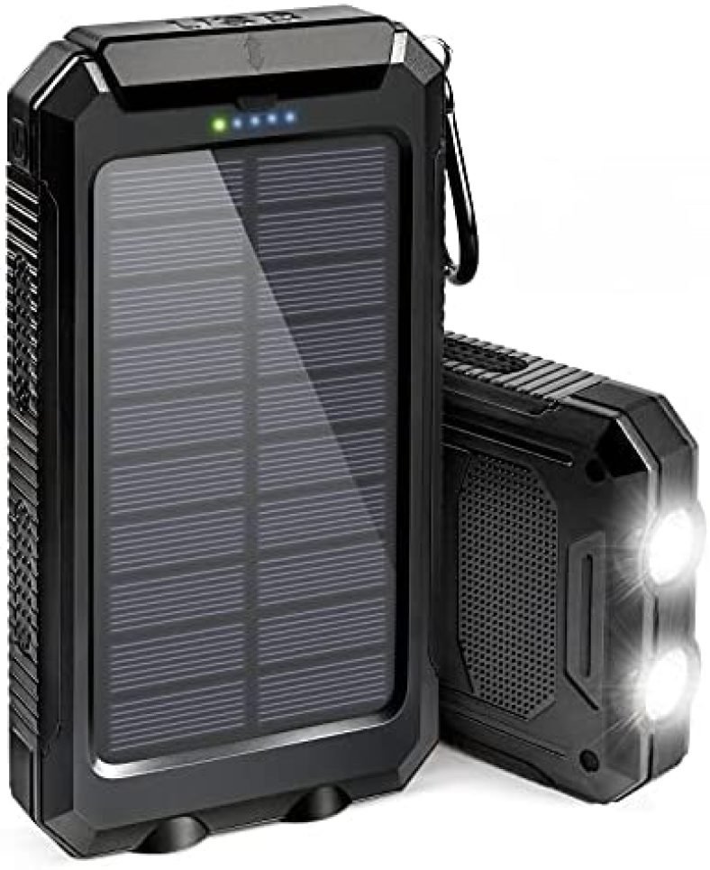 Solar Portable Charger, Battery Charger, 20000mAh Solar Power Bank, with Emergency Flashlight & 2 x 2.1A USB-A Output Ports Compatible with iPhone 14 13 12 Pro Samsung S21 Google LG iPad Tablet, etc. Solar Portable Charger, Battery Charger, 20000mAh Solar Power Bank, with Emergency Flashlight & 2 x 2.1A USB-A Output Ports Compatible with iPhone 14 13 12 Pro Samsung S21 Google LG iPad Tablet, etc.