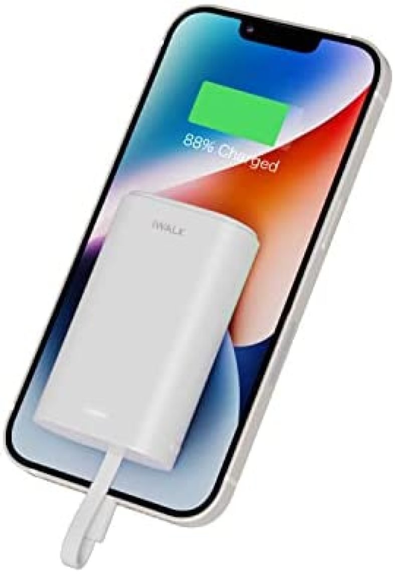 iWALK Portable Charger 9000mAh Ultra-Compact Power Bank with Built-in Cable,Small External Battery Pack Compatible with iPhone 14/14 Plus/14 Pro Max/13/13 Mini/13 Pro Max/12/12/Pro/11/XR/XS/X/8/7/6 iWALK Portable Charger 9000mAh Ultra-Compact Power Bank with Built-in Cable,Small External Battery Pack Compatible with iPhone 14/14 Plus/14 Pro Max/13/13 Mini/13 Pro Max/12/12/Pro/11/XR/XS/X/8/7/6