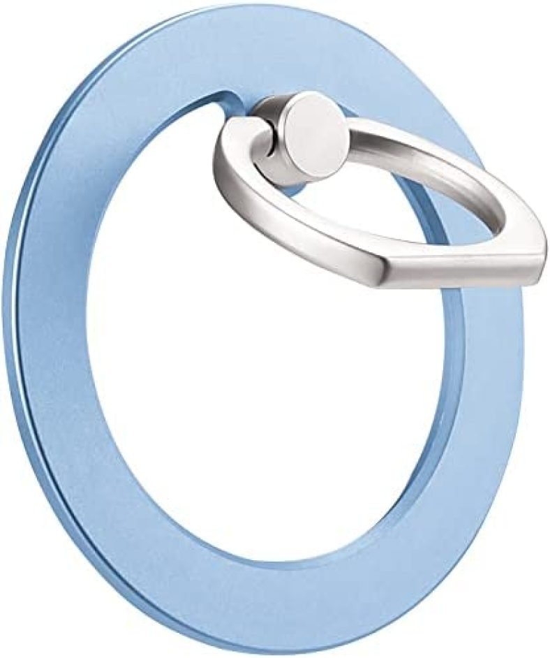 Makemani Magnetic Phone Grip, Magnetic Phone Ring Holder Compatible with MagSafe Accessories for iPhone 14 13 12 MagSafe Cases, Sierra Blue Makemani Magnetic Phone Grip, Magnetic Phone Ring Holder Compatible with MagSafe Accessories for iPhone 14 13 12 MagSafe Cases, Sierra Blue