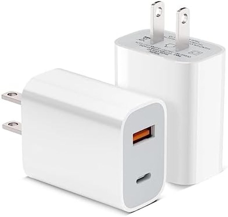 Watch Series 8 Charger Block, Watch Charger, USB C Charger Block, 2 Pack 20w Dual Port Fast Charging Block Compatible for Watch Series 8 7, iPhone 13 14 Pro Max New iwatch Charger Cube Brick Box Watch Series 8 Charger Block, Watch Charger, USB C Charger Block, 2 Pack 20w Dual Port Fast Charging Block Compatible for Watch Series 8 7, iPhone 13 14 Pro Max New iwatch Charger Cube Brick Box