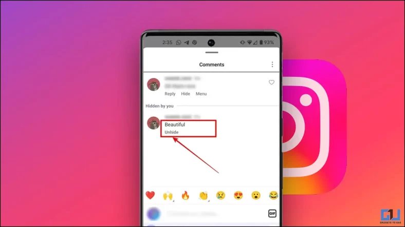 3 Ways to Unhide Comments on Instagram Reels or Posts