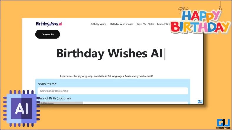 7 Best AI Tools to Wish Happy Birthday on Your Behalf