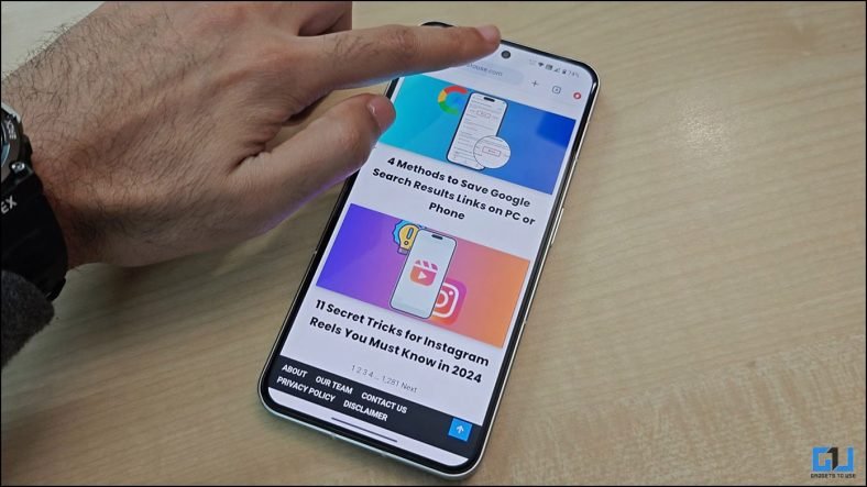 How to Get iPhone Like Tap on Top to Scroll on Android