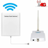 Cell Phone Signal Booster ATT 4G LTE Mobile Booster HJCINTL FDD High Gain Band 12/17 Wireless Signal Boosters Home Mobile Phone Signal Booster Repeater Kits