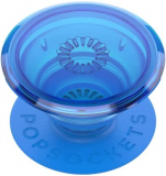 PopSockets: Translucent Phone Grip with Expanding Kickstand, Pop Socket for Phone, Clear Grip – Translucent Ultra Blue