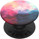 PopSockets PopGrip: Phone Grip and Phone Stand, Collapsible, Swappable Top, Cascade Water