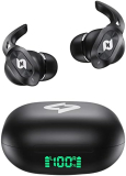 Wireless Earbuds Bluetooth Headphones with Wireless Charging Case 32H Playback LED Display in Ear Earphones Waterproof Ear buds Built in Mic Stereo Bass for iPhone Samsung Android Sport Workout Gym TV