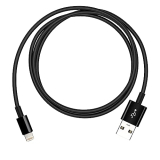 Car Apple Carplay Cable, USB A to Lightning Cable for iPhone 14, 14 pro max,13,Plus,SE 2nd/12/11/Xs/XR, iPad 4/5/ 6/7/ 8, Mini 2/3/4/5, Air 2/3 Charger Cord, Car Charging Cable (Black)