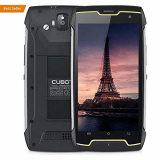 CUBOT King Kong IP68 Rugged Waterproof Unlocked Smartphone, 1.3GHz Quad Core with 5.0” HD IPS Touch Display, 4400mAh, Android 7.0, Dual SIM/Dual Camera (13MP + 8MP), WiFi/GPS, 2GB RAM+16GB ROM, 3G