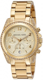 Michael Kors Golden Runway Watch with Glitz MK5166