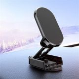 Foldable Phone Mount for Car – Universal Cell Phone Holder Mount with 2 Strong Magnets – Car Phone Holder for Windshield Dashboard – Compatible with All Smartphones