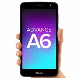 BLU A190P BLACK Advance A6 -Unlocked Dual Sim Smartphone – 6.0” HD Display – Black