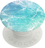 PopSockets PopGrip: Phone Grip and Phone Stand, Collapsible, Swappable Top, Ocean View