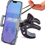 CAW.CAR Accessories Metal Bike & Motorcycle Phone Mount – The Only Unbreakable Handlebar Holder for iPhone, Samsung or Any Other Smartphone. +100 to Safeness & Comfort