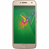 Moto G (5th Gen) G5 – 4G LTE Dual Sim XT1671 32GB FingerPrint Octa-core Factory Unlocked Smartphone International Version – (Gold)